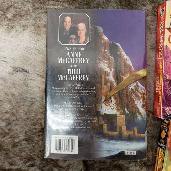 Anne McCaffrey  Dragonriders of Pern Dragons Time First Fall Lot Paperback Book‎ - Picture 5 of 11